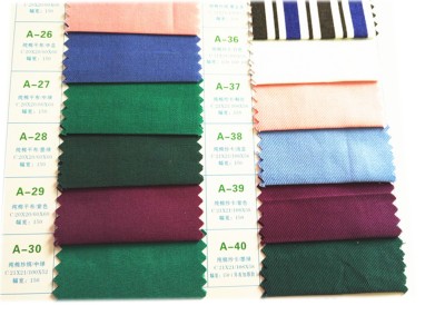 TB-CNFG  純棉平布C 20*20/60*60  滌棉紗卡T/C20*16/120*60 滌棉雙面卡T/C45/2*21/138*71   純棉紗絹 C21*21/100*52   純棉紗卡 C21*21/108*58 耐漂白水 耐氯漂 制服 Anti bleaching   bleaching resistant 正面照